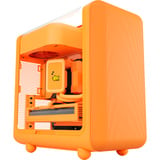 HYTE X50 Astral Orange, Tower-Gehäuse orange, Tempered Glass