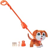 Hasbro FurReal Poopalots Große Racker (Hund), Kuscheltier braun/weiß