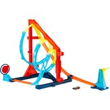Hot Wheels Track Builder Unlimited Looping-Twister Set, Rennbahn mehrfarbig, Inkl. ein Hot Wheels Fahrzeug
