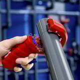 KNIPEX Rohrschneider DPT50 rot/blau, Ø 32-50mm