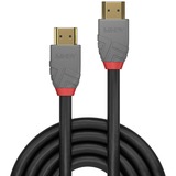 Lindy High Speed HDMI Kabel, Anthra Line schwarz, 1 Meter