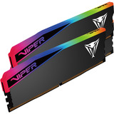 Patriot DIMM 32 GB DDR5-6000 (2x 16 GB) Dual-Kit, Arbeitsspeicher schwarz, VEUR532G6028K, Viper Elite 5 Ultra RGB, INTEL XMP, AMD EXPO