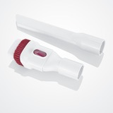 Severin HV 7166, Stielstaubsauger weiß/rot