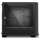 Sharkoon J1000  ARGB   , Tower-Gehäuse schwarz, Tempered Glass