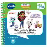 VTech MagiBook Lernstufe 2 - Gabby's Dollhouse inkl. Story'Friend Lernfigur, Lernbuch 