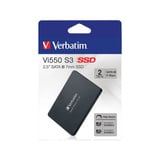 Verbatim Vi550 2 TB, SSD schwarz, SATA 6 Gb/s, 2,5"
