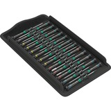 Wera Kraftform Micro Big Pack 1 Elektroniker-Schraubendrehersatz schwarz/grün, 25-teilig