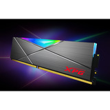 ADATA DIMM 16 GB DDR4-3200 (2x 8 GB) Dual-Kit, Arbeitsspeicher grau, AX4U32008G16A-DT50, XPG Spectrix D50 RGB, INTEL XMP