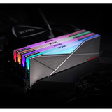 ADATA DIMM 16 GB DDR4-3200 (2x 8 GB) Dual-Kit, Arbeitsspeicher grau, AX4U32008G16A-DT50, XPG Spectrix D50 RGB, INTEL XMP
