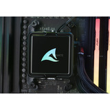 ALTERNATE Custom PC Series • Red Thunder Elements, Gaming-PC schwarz/transparent, ohne Betriebssystem