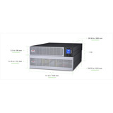 APC Easy UPS On-Line, 6000VA, Lithium-ion, USV schwarz/silber