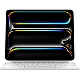 Apple Magic Keyboard für 13" iPad Pro (M5/M4), Tastatur weiß, DE-Layout, Scherenmechanik