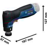 Bosch Akku-Exzenterschleifer GEX 12V-32 Professional solo, 12Volt blau/schwarz, ohne Akku und Ladegerät