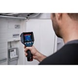 Bosch Akku-Wärmebildkamera GTC 600 C Professional, 12Volt, Thermodetektor blau/schwarz, ohne Akku und Ladegerät, L-BOXX