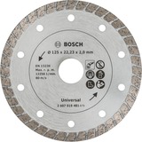 Bosch Diamanttrennscheibe Turbo, Ø 125mm Bohrung 22,23mm