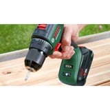 Bosch Heimwerken & Garten Akku-Schlagbohrschrauber UniversalImpact 18V-60 grün/schwarz, 2x Li-Ionen Akku 2,0Ah, Koffer, POWER FOR ALL ALLIANCE