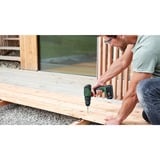 Bosch Heimwerken & Garten Akku-Schlagbohrschrauber UniversalImpact 18V-60 grün/schwarz, 2x Li-Ionen Akku 2,0Ah, Koffer, POWER FOR ALL ALLIANCE