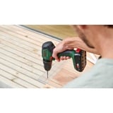 Bosch Heimwerken & Garten Akku-Schlagbohrschrauber UniversalImpact 18V-60 grün/schwarz, 2x Li-Ionen Akku 2,0Ah, Koffer, POWER FOR ALL ALLIANCE