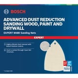 Bosch Professional Expert M480 Netzstruktur-Schleifblatt 100 x 150mm, K320 10 Stück, für Multischleifer