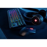 CHERRY G80-3000N RGB TKL, Tastatur schwarz, DE-Layout, Cherry MX Silent Red