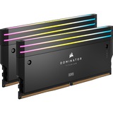 Corsair DIMM 48 GB DDR5-7200 (2x 24 GB) Dual-Kit, Arbeitsspeicher schwarz, CMP48GX5M2X7200C36, Dominator Titanium, INTEL XMP