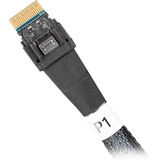ICY BOX Kabel SlimSAS x8 SFF-8654 > 2x SlimSAS x4 SFF-8654 schwarz, 50cm