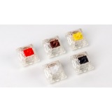 Keychron Gateron Silent Brown Switch-Set, Tastenschalter braun/transparent, 110 Stück