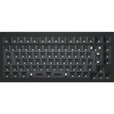 Keychron Q1 Barebone ISO, Gaming-Tastatur schwarz, Hot-Swap, Aluminiumrahmen, RGB