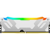 Kingston FURY DIMM 16 GB DDR5-6800  , Arbeitsspeicher weiß, KF568C36RWA-16, Renegade RGB, INTEL XMP