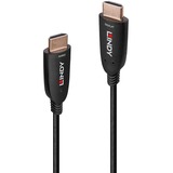 Lindy Fibre Optic Hybrid HDMI 2.1 8K60 Kabel schwarz, 10 Meter, AOC-Kabel