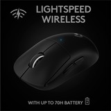 Logitech Gaming PRO X SUPERLIGHT, Gaming-Maus schwarz, HERO-Sensor