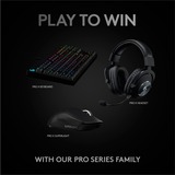 Logitech PRO X SUPERLIGHT, Gaming-Maus schwarz, HERO-Sensor