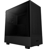 NZXT H5 Flow All Black, Tower-Gehäuse schwarz (matt), Tempered Glass