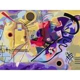Ravensburger CreArt ART Collection Leinwand Edition - Yellow, Red, Blue (Kandinsky), Malen 