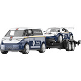 SIKU SUPER VW ID. Buzz mit Porsche 911 GT3 RS, Modellfahrzeug 