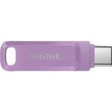 SanDisk Ultra Dual Drive Go USB Type-C 256 GB, USB-Stick lila, USB-A 3.2 Gen 1, USB-C 3.2 Gen 1