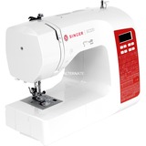 Singer SC220, Nähmaschine weiß/rot