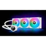Thermaltake TH420 V2 Ultra ARGB Sync AIO Liquid Cooler Snow Edition, Wasserkühlung weiß