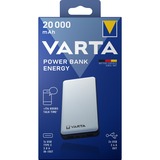 Varta Power Bank Energy 20000, Powerbank weiß