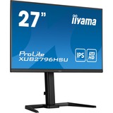 iiyama ProLite XUB2796HSU-B5, LED-Monitor 69 cm(27 Zoll), schwarz, FullHD, IPS, 75 Hz, HDMI