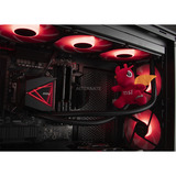 ALTERNATE Custom PC Series • Red Lucky Elements, Gaming-PC schwarz, ohne Betriebssystem