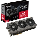 ASUS Radeon RX 7800 XT TUF GAMING OC, Grafikkarte RDNA 3, GDDR6, 3x DisplayPort, 1x HDMI 2.1