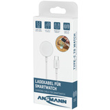 Ansmann USB-C Ladekabel für Apple Watch weiß, 100cm