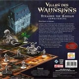 Asmodee Villen des Wahnsinns - Die Straßen von Arkham, Brettspiel Erweiterung, 2. Edition