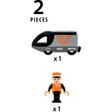 BRIO World Orange-schwarzer Reisezug, Spielfahrzeug 