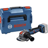Bosch Akku-Winkelschleifer GWX 18V-11PS Professional solo, 18Volt blau/schwarz, ohne Akku und Ladegerät, X-LOCK-Klicksystem, Zusatzhandgriff 