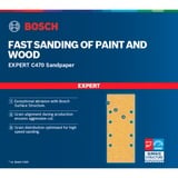 Bosch Professional Expert C470 Schleifblatt, Ø 125mm, K100 5 Stück, für Exzenterschleifer