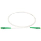 Digitus Glasfaser-Simplex-Patchkabel, stahlarmiert, Singlemode, LC/APC > LC/APC weiß, 20 Meter