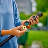 GARDENA Cleansystem Wasch-Set soft mit Stiel S, Waschbürste grau/türkis, Arbeitsbreite 27cm