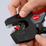 KNIPEX NexStrip Elektriker-Multiwerkzeug, Abisolier-Zange schwarz/rot